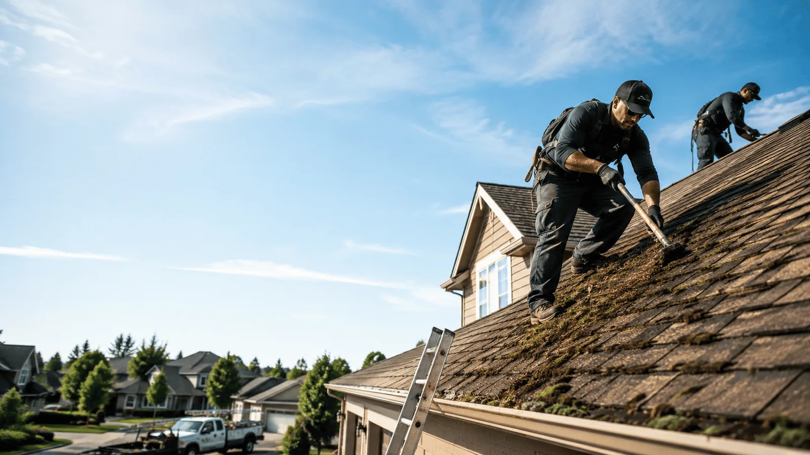 Roof Moss Removal in Crescent, IA near me